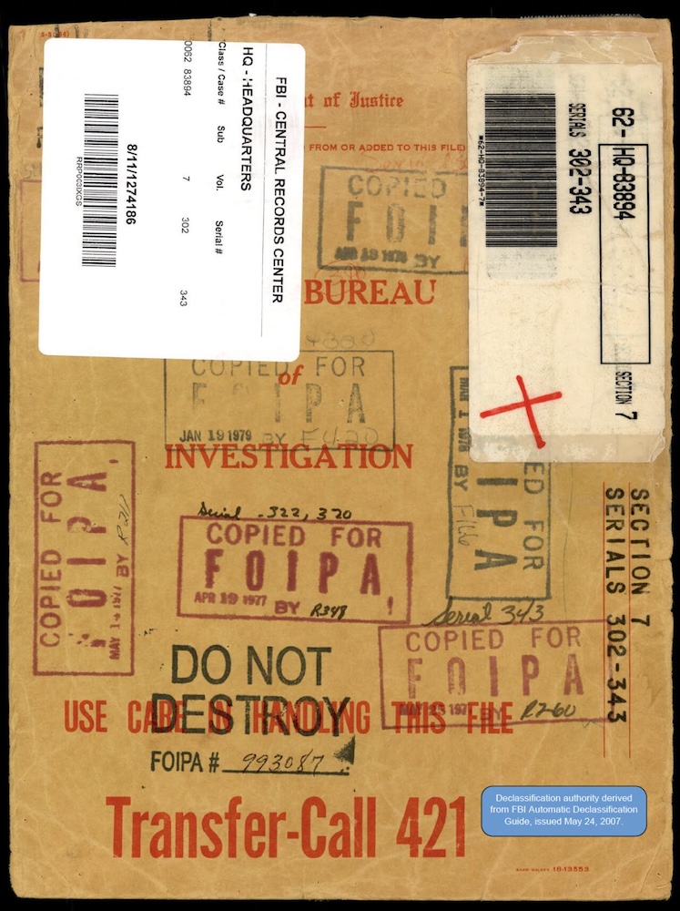 FBI 62-HQ-83894 — Section 7